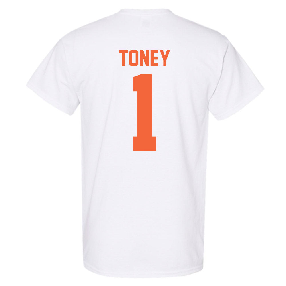Miami - NCAA Football : Malachi Toney - Classic Shersey T-Shirt-1