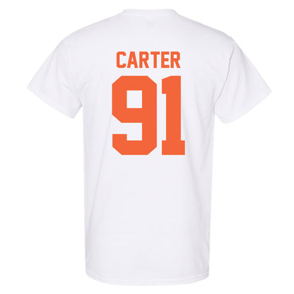 Miami - NCAA Football : Jarquez Carter - Classic Shersey T-Shirt-1