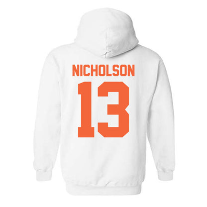 Miami - NCAA Women's Soccer : Crosby Nicholson - Classic Shersey Hooded Sweatshirt-1