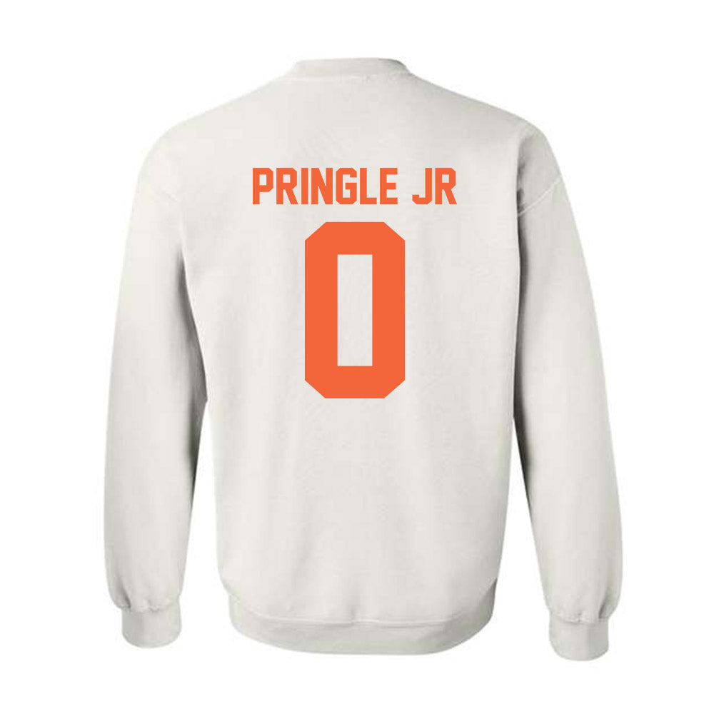 Miami - NCAA Football : Girard Pringle Jr - Classic Shersey Crewneck Sweatshirt-1