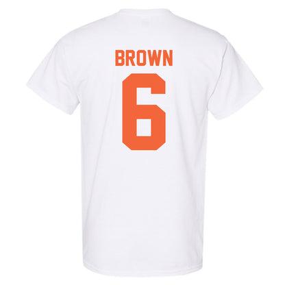 Miami - NCAA Football : CharMar Brown - Classic Shersey T-Shirt-1