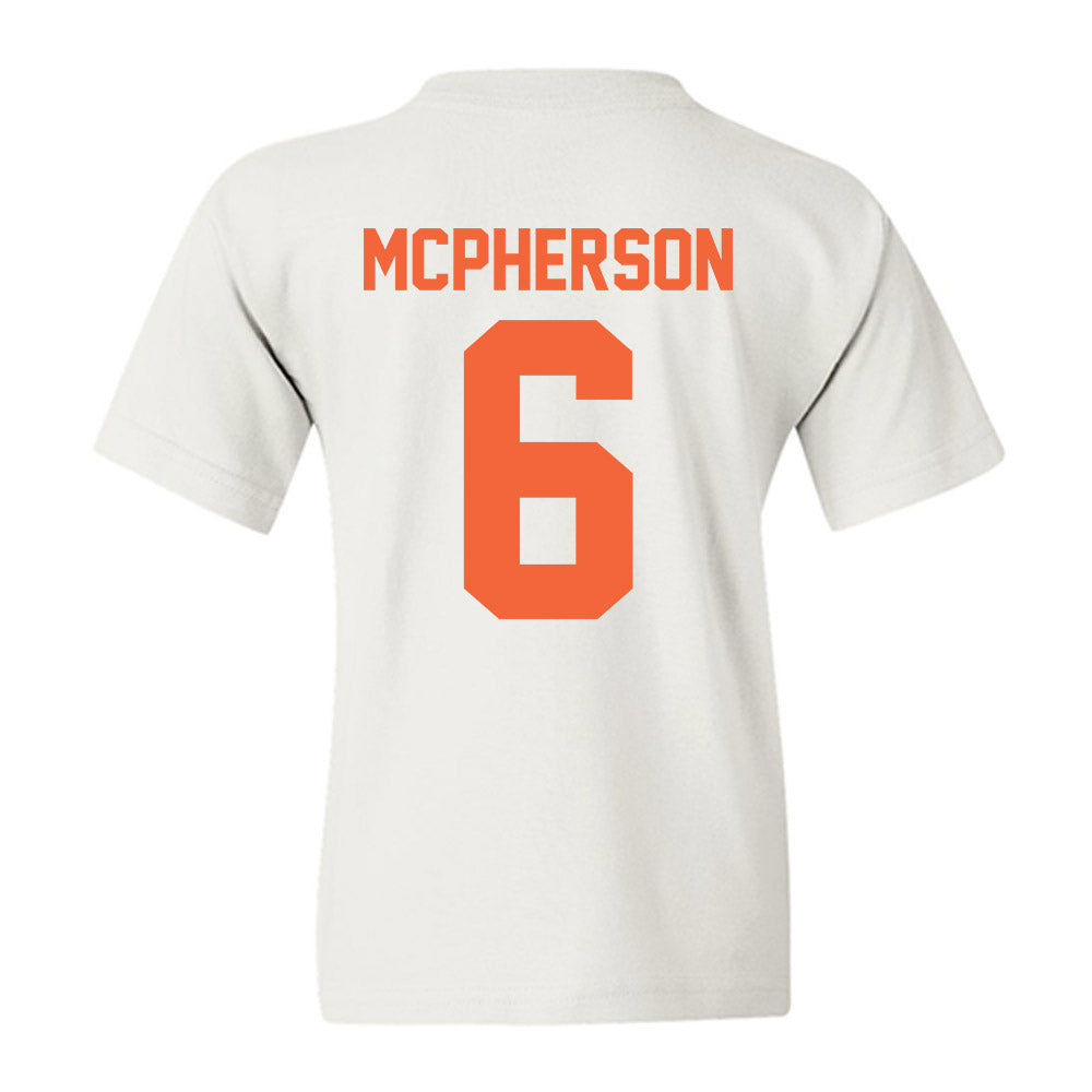Miami - NCAA Women's Soccer : Jaileah Mcpherson - Classic Shersey Youth T-Shirt-1