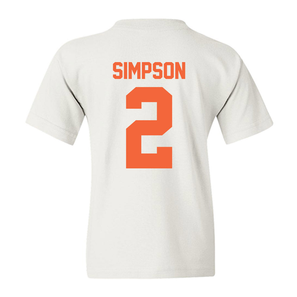 Miami - NCAA Women's Soccer : Emilie Simpson - Classic Shersey Youth T-Shirt-1
