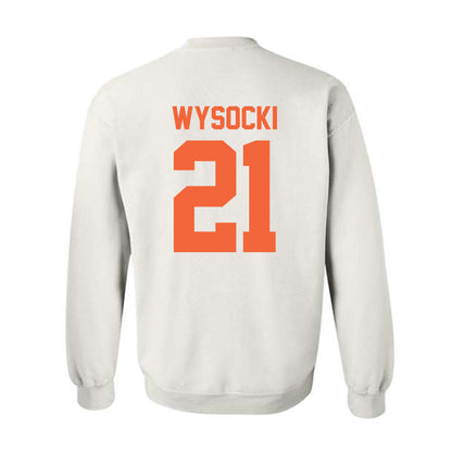 Miami - NCAA Women's Soccer : Carlie Wysocki - Classic Shersey Crewneck Sweatshirt-1