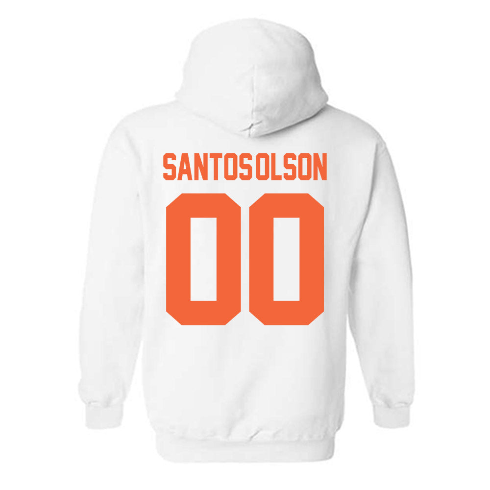 Miami - NCAA Baseball : Sebastian Santos-Olson - Classic Shersey Hooded Sweatshirt-1