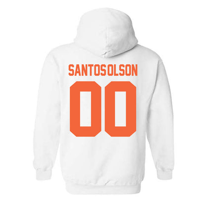 Miami - NCAA Baseball : Sebastian Santos-Olson - Classic Shersey Hooded Sweatshirt-1
