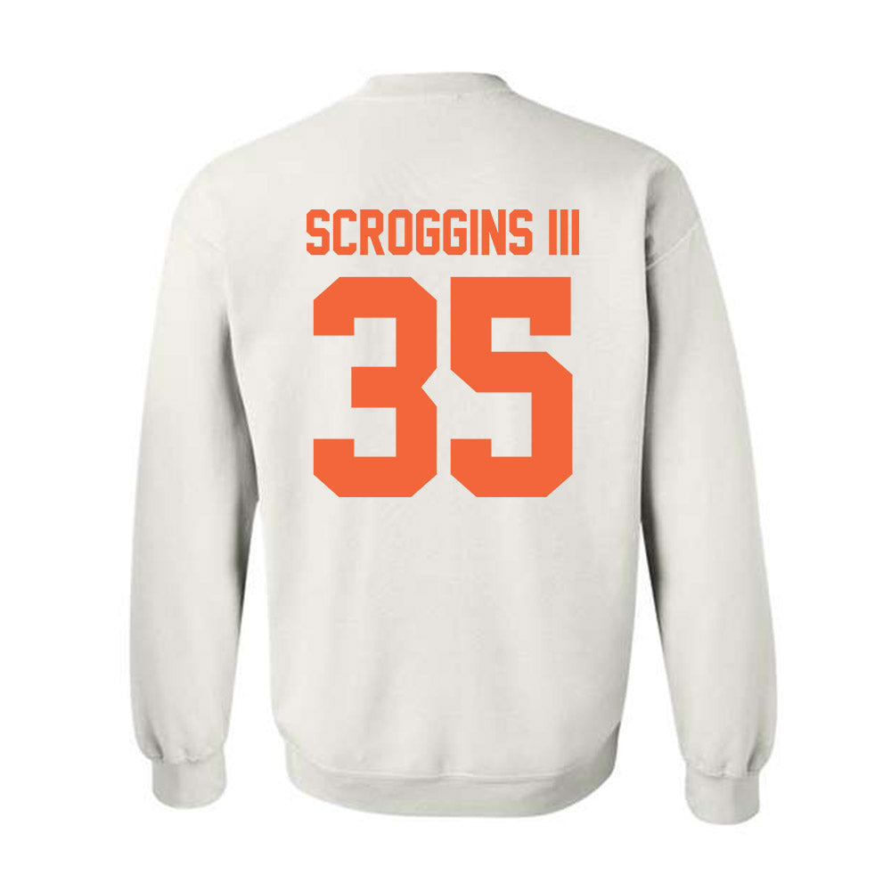 Miami - NCAA Football : Herbert Scroggins III - Classic Shersey Crewneck Sweatshirt-1