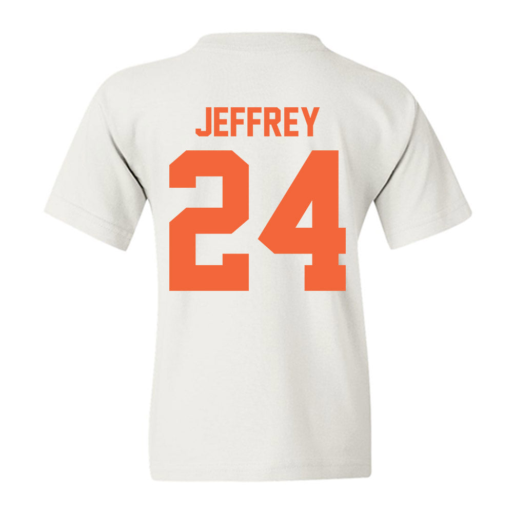 Miami - NCAA Baseball : Donavan Jeffrey - Classic Shersey Youth T-Shirt-1