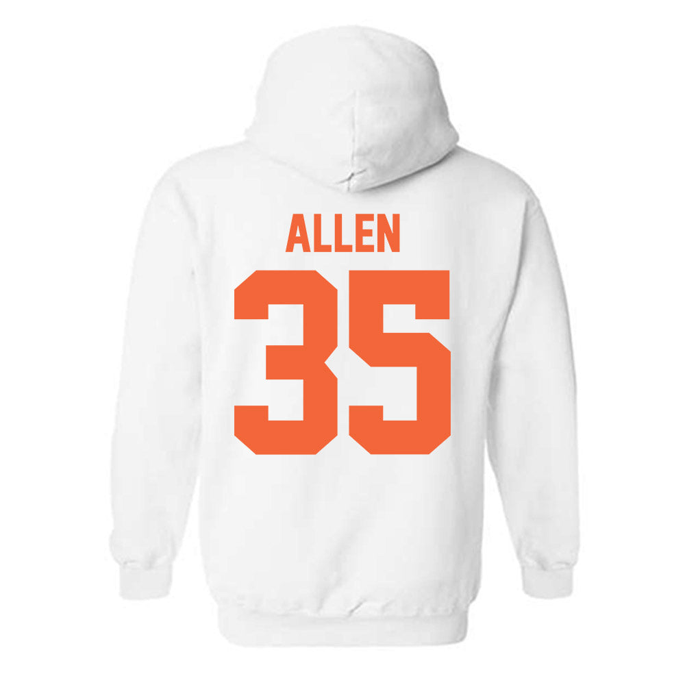 Miami - NCAA Men's Basketball : Dante Allen - Classic Shersey Hooded Sweatshirt-1