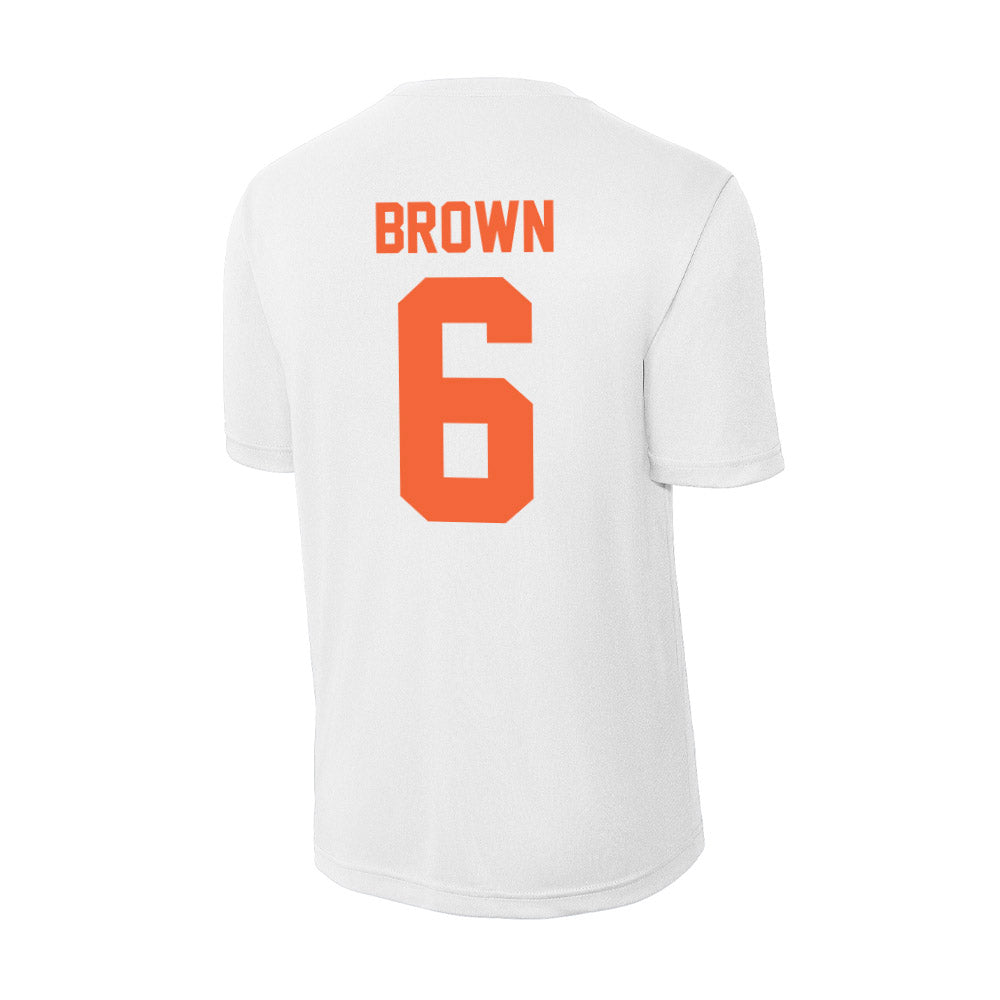 Miami - NCAA Football : CharMar Brown - Classic Shersey Activewear T-Shirt-1