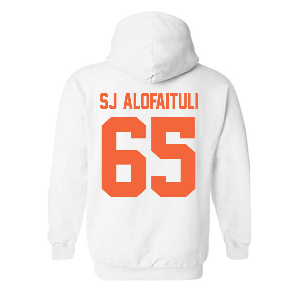 Miami - NCAA Football : Seuseu "SJ" Alofaituli - Classic Shersey Hooded Sweatshirt-1