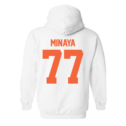 Miami - NCAA Football : Juan Minaya - Classic Shersey Hooded Sweatshirt-1