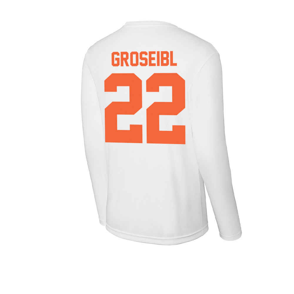 Miami - NCAA Women's Soccer : Sara Groseibl - Classic Shersey Activewear Long Sleeve T-Shirt-1