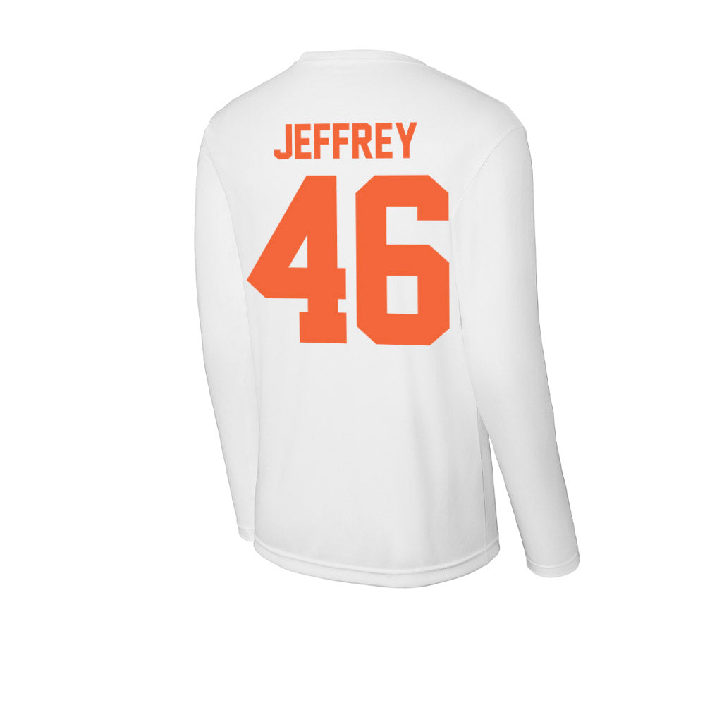 Miami - NCAA Baseball : Donavan Jeffrey - Classic Shersey Activewear Long Sleeve T-Shirt-1