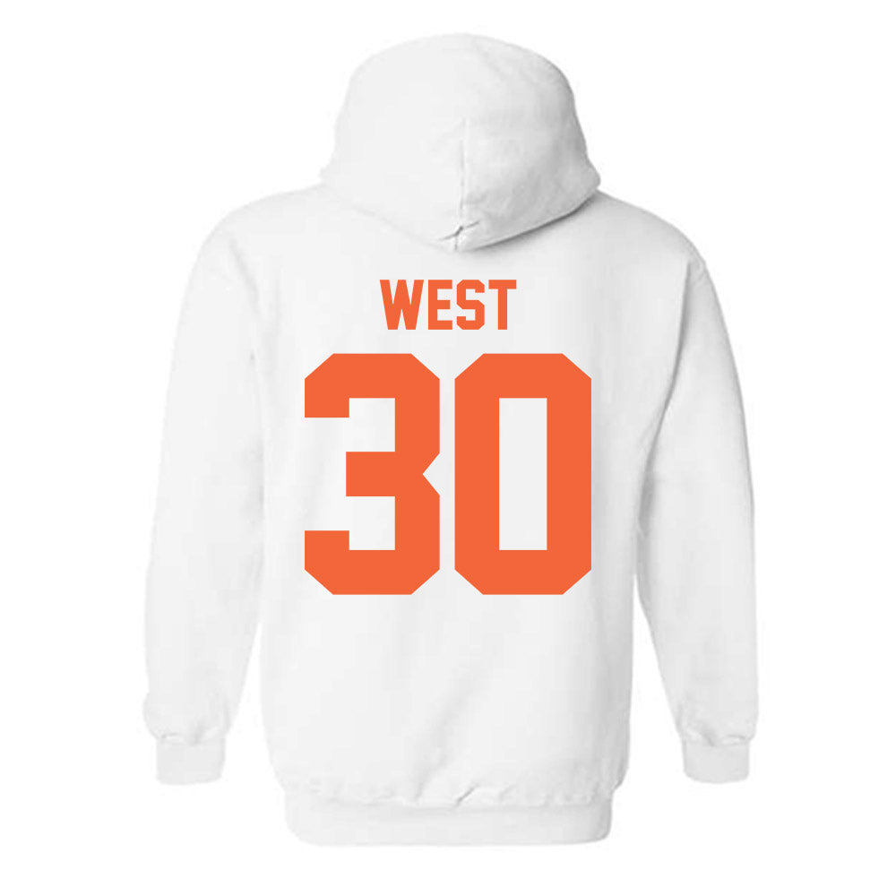 Miami - NCAA Baseball : Brylan West - Classic Shersey Hooded Sweatshirt-1
