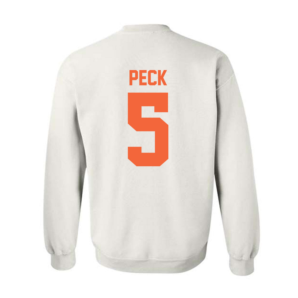 Miami - NCAA Women's Soccer : Amanda Peck - Classic Shersey Crewneck Sweatshirt-1
