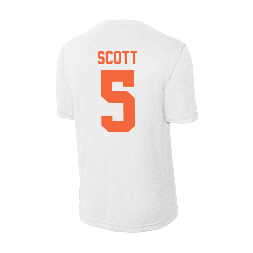 Miami - NCAA Football : Justin Scott - Classic Shersey Activewear T-Shirt-1