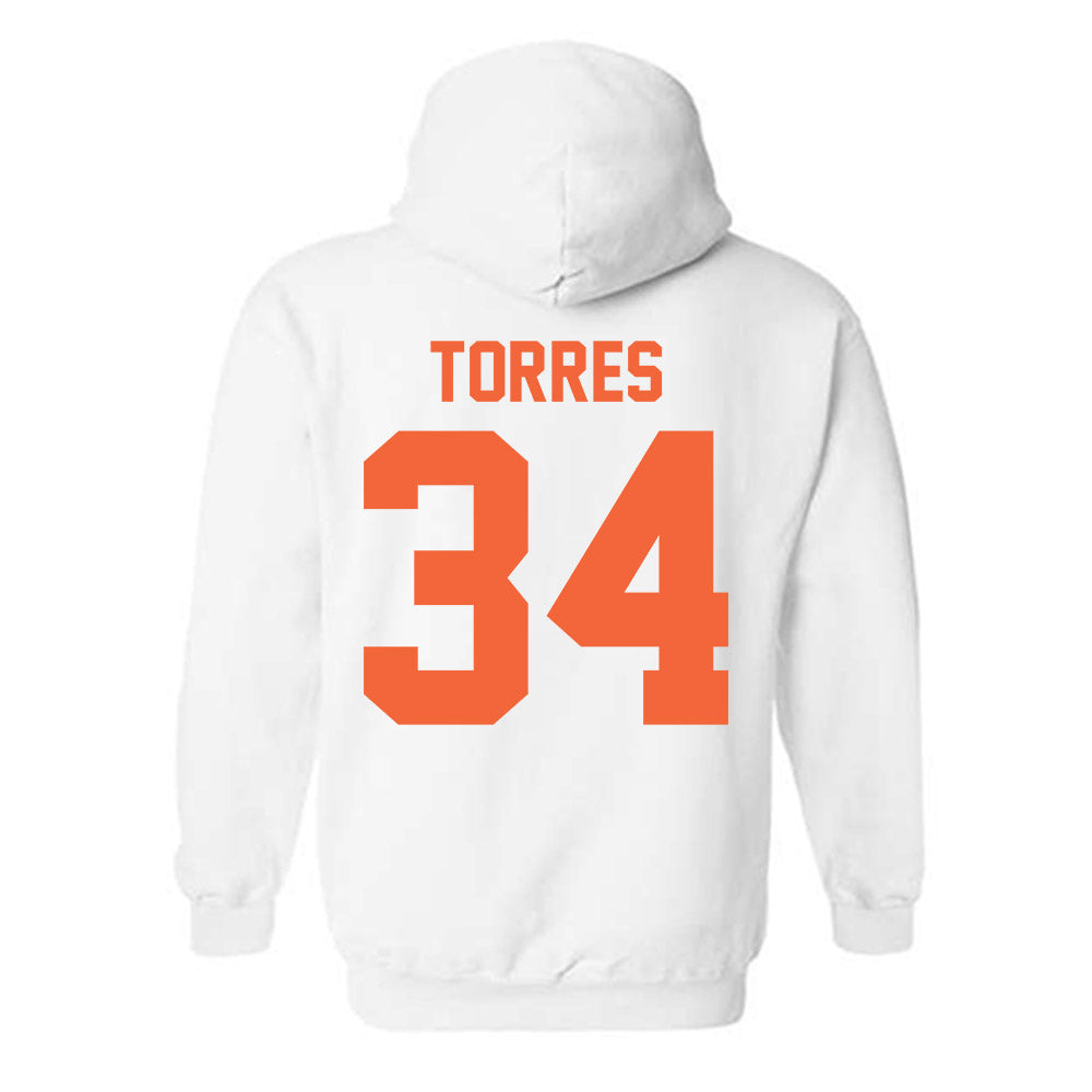 Miami - NCAA Baseball : Michael Torres - Classic Shersey Hooded Sweatshirt-1
