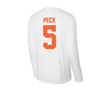 Miami - NCAA Women's Soccer : Amanda Peck - Classic Shersey Activewear Long Sleeve T-Shirt-1