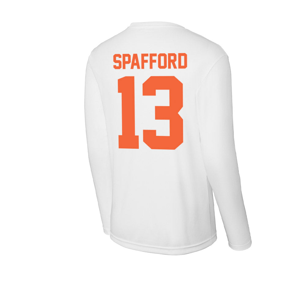 Miami - NCAA Football : Vance Spafford - Classic Shersey Activewear Long Sleeve T-Shirt-1