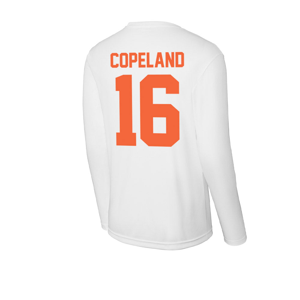 Miami - NCAA Baseball : Cian Copeland - Classic Shersey Activewear Long Sleeve T-Shirt-1