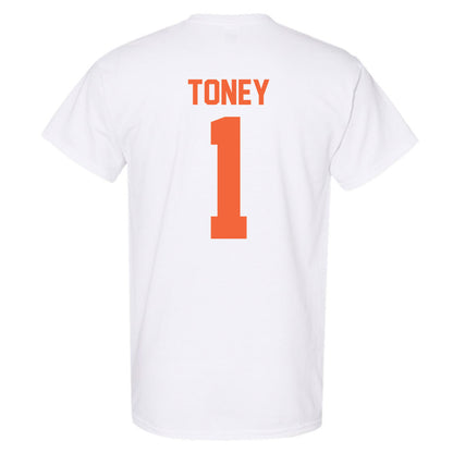 Miami - NCAA Football : Malachi Toney - Classic Shersey T-Shirt-1