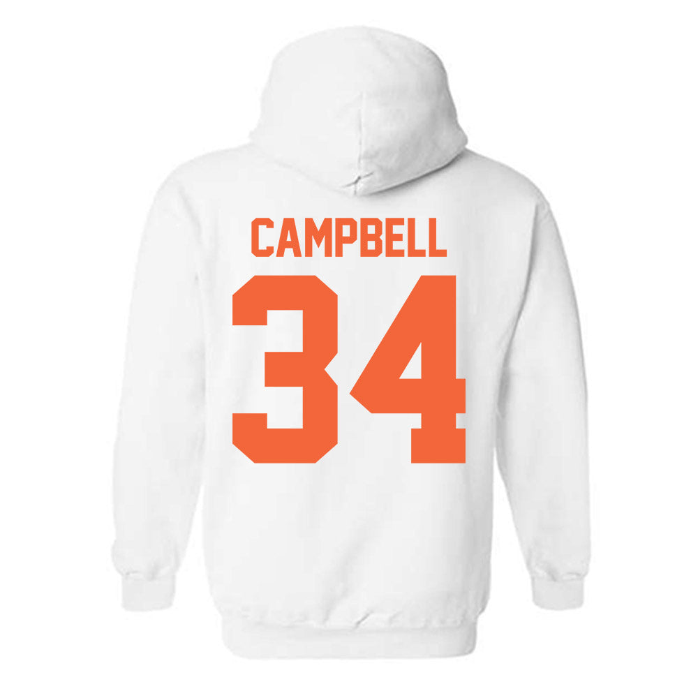 Miami - NCAA Football : Jordan Campbell - Classic Shersey Hooded Sweatshirt-1