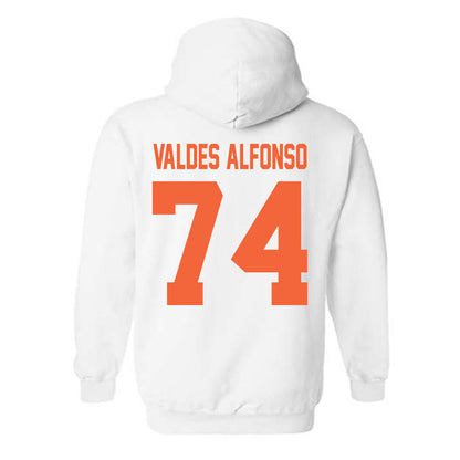 Miami - NCAA Football : Yerovi Valdes Alfonso - Classic Shersey Hooded Sweatshirt-1