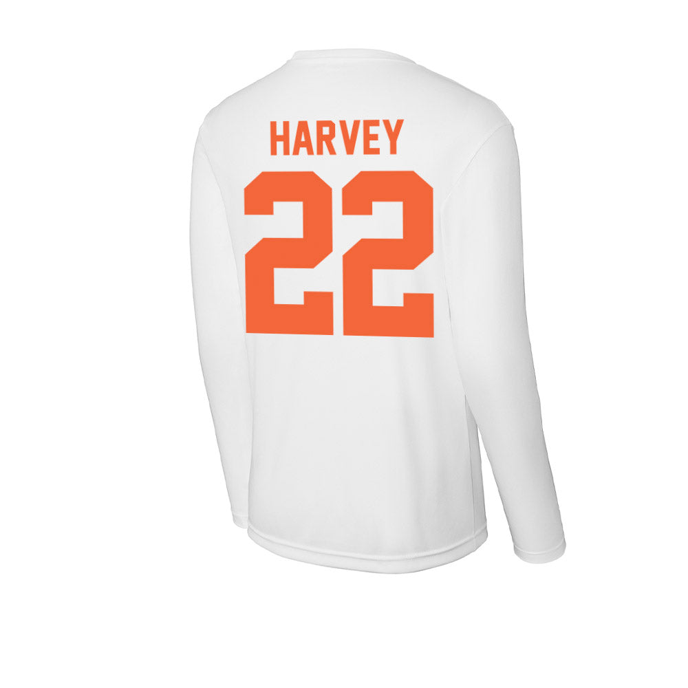 Miami - NCAA Women's Volleyball : Asia Harvey - Classic Shersey Activewear Long Sleeve T-Shirt-1