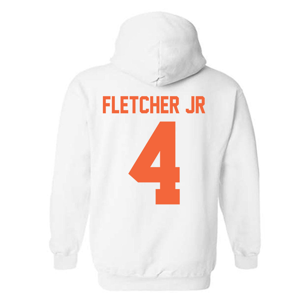 Miami - NCAA Football : Mark Fletcher Jr - Classic Shersey Hooded Sweatshirt-1