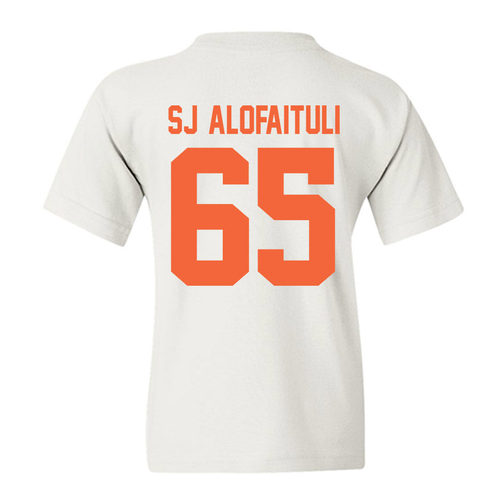 Miami - NCAA Football : Seuseu "SJ" Alofaituli - Classic Shersey Youth T-Shirt-1