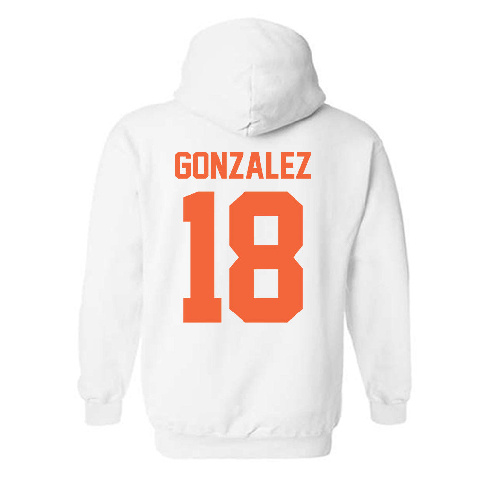 Miami - NCAA Football : Vinny Gonzalez - Classic Shersey Hooded Sweatshirt-1