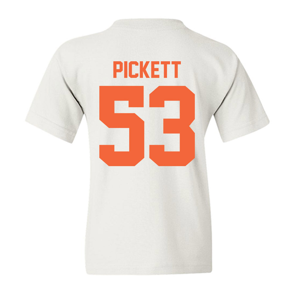 Miami - NCAA Football : Canon Pickett - Classic Shersey Youth T-Shirt-1