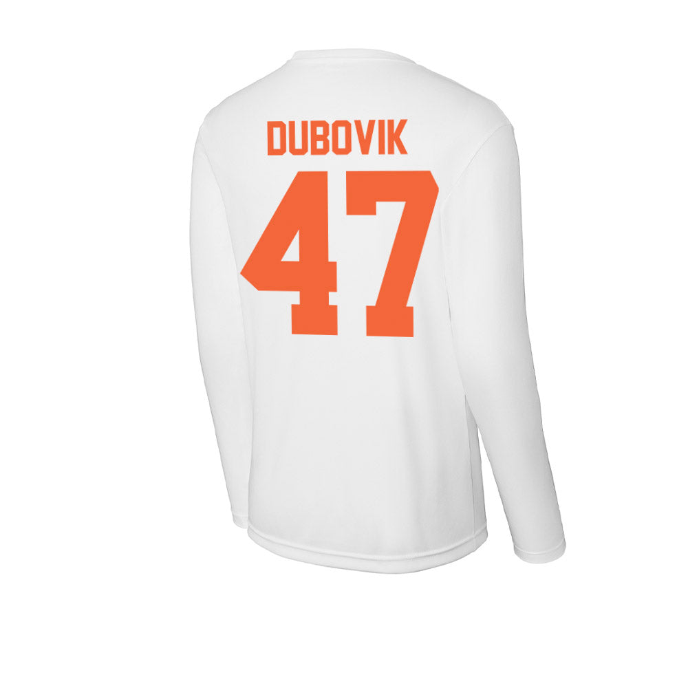 Miami - NCAA Baseball : Dylan Dubovik - Classic Shersey Activewear Long Sleeve T-Shirt-1