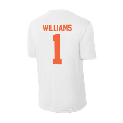 Miami - NCAA Women's Basketball : Camille Williams - Classic Shersey Activewear T-Shirt-1