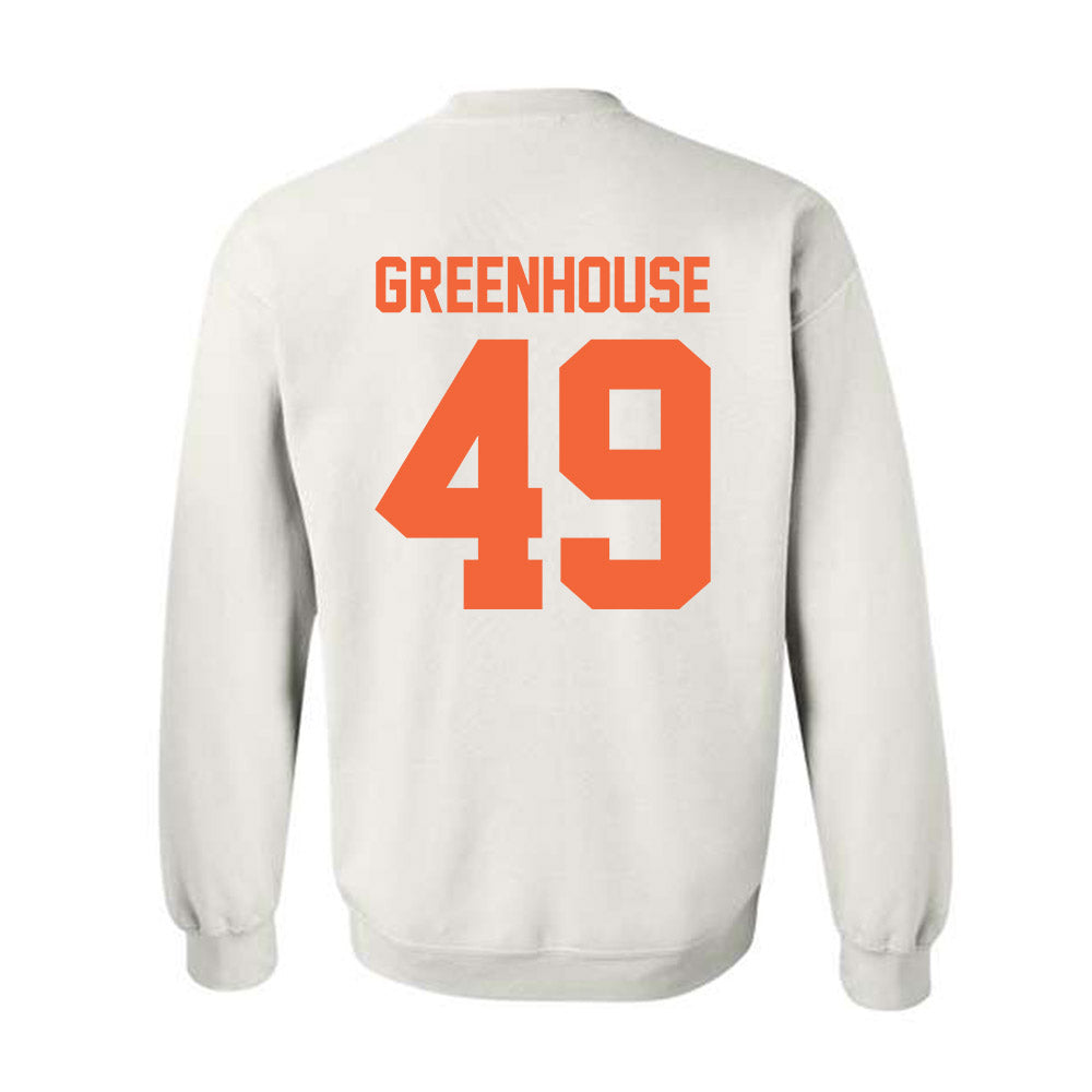 Miami - NCAA Baseball : Mason Greenhouse - Classic Shersey Crewneck Sweatshirt-1