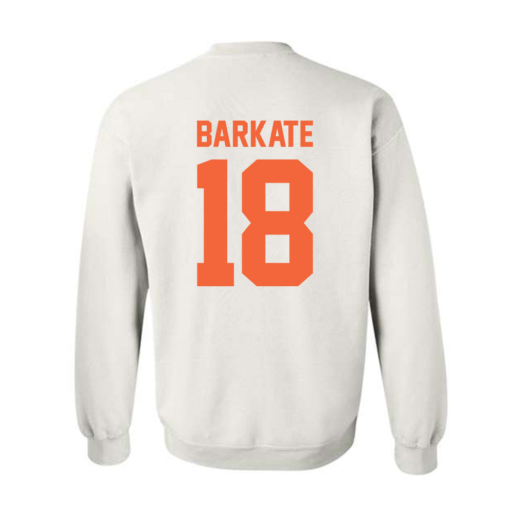Miami - NCAA Football : Cooper Barkate - Classic Shersey Crewneck Sweatshirt-1