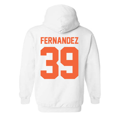 Miami - NCAA Baseball : Michael Fernandez - Classic Shersey Hooded Sweatshirt-1