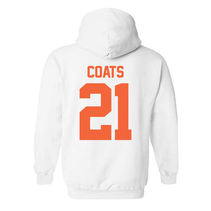 Miami - NCAA Baseball : TJ Coats - Classic Shersey Hooded Sweatshirt-1