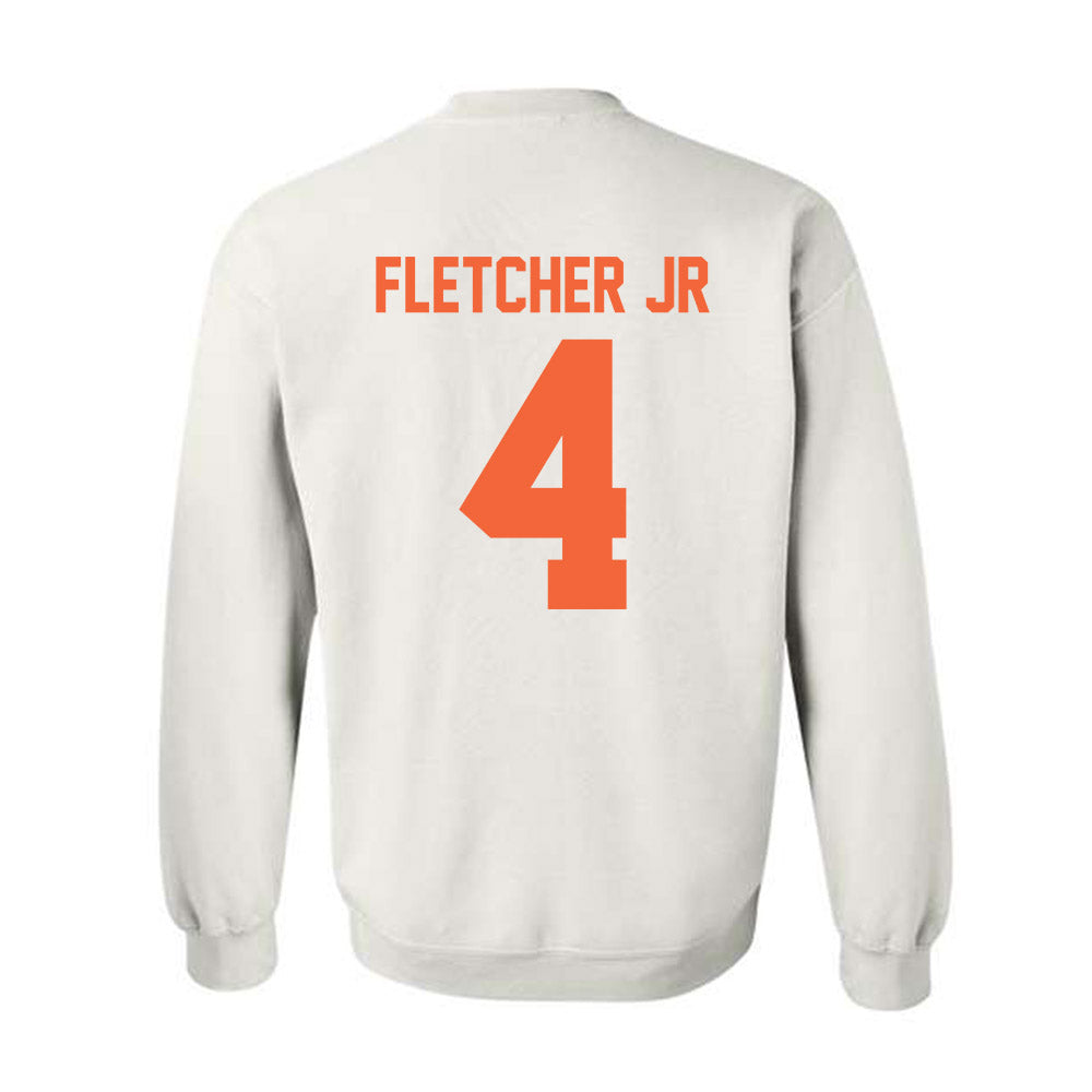 Miami - NCAA Football : Mark Fletcher Jr - Classic Shersey Crewneck Sweatshirt-1