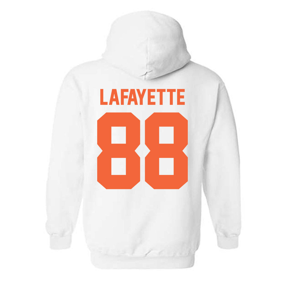 Miami - NCAA Football : DeAnthony Lafayette - Classic Shersey Hooded Sweatshirt-1