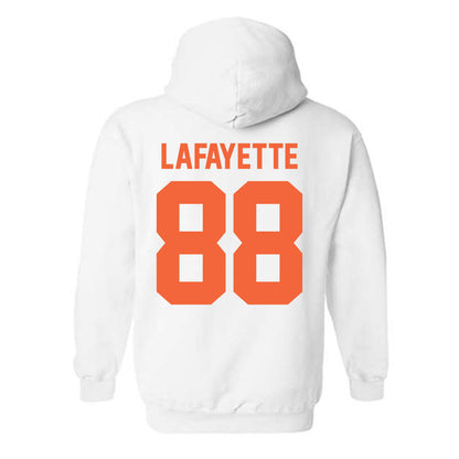 Miami - NCAA Football : DeAnthony Lafayette - Classic Shersey Hooded Sweatshirt-1
