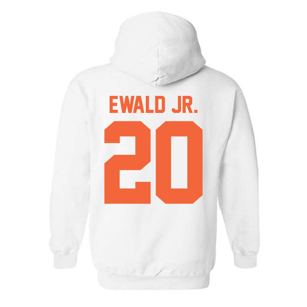 Miami - NCAA Football : Chris Ewald Jr. - Classic Shersey Hooded Sweatshirt-1