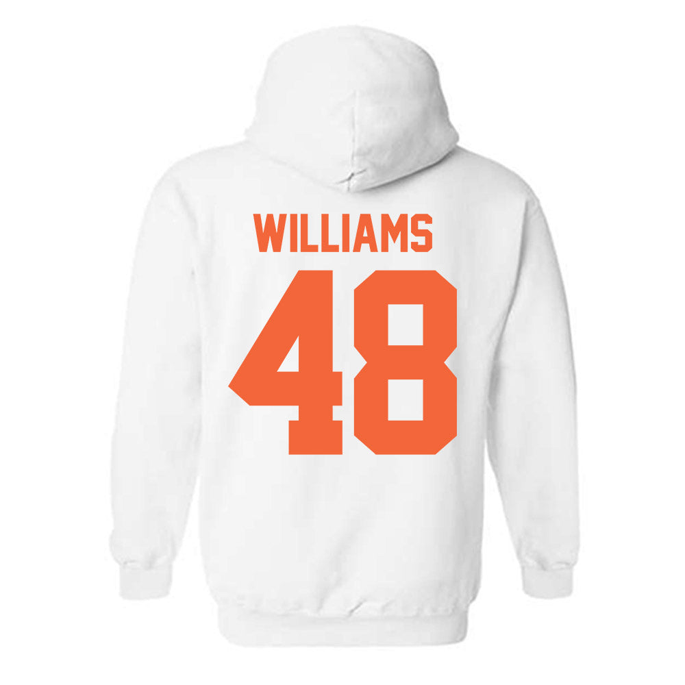 Miami - NCAA Football : Andres Williams - Classic Shersey Hooded Sweatshirt-1