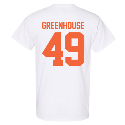 Miami - NCAA Baseball : Mason Greenhouse - Classic Shersey T-Shirt-1