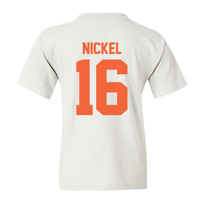 Miami - NCAA Football : Luke Nickel - Classic Shersey Youth T-Shirt-1