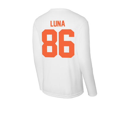 Miami - NCAA Football : Kolby Luna - Classic Shersey Activewear Long Sleeve T-Shirt-1