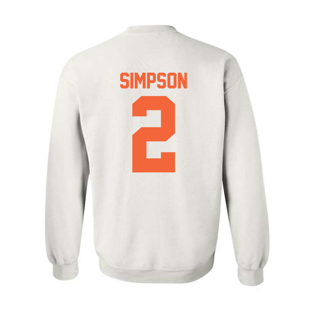 Miami - NCAA Women's Soccer : Emilie Simpson - Classic Shersey Crewneck Sweatshirt-1