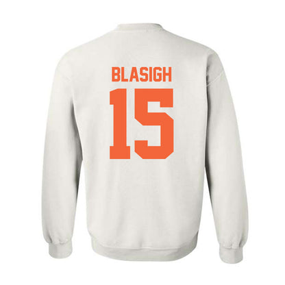 Miami - NCAA Women's Basketball : Vittoria Blasigh - Classic Shersey Crewneck Sweatshirt-1