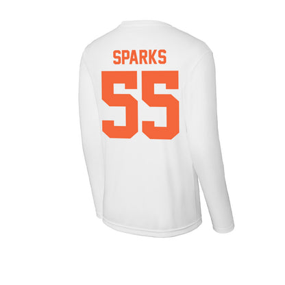Miami - NCAA Football : JJ Sparks - Classic Shersey Activewear Long Sleeve T-Shirt-1